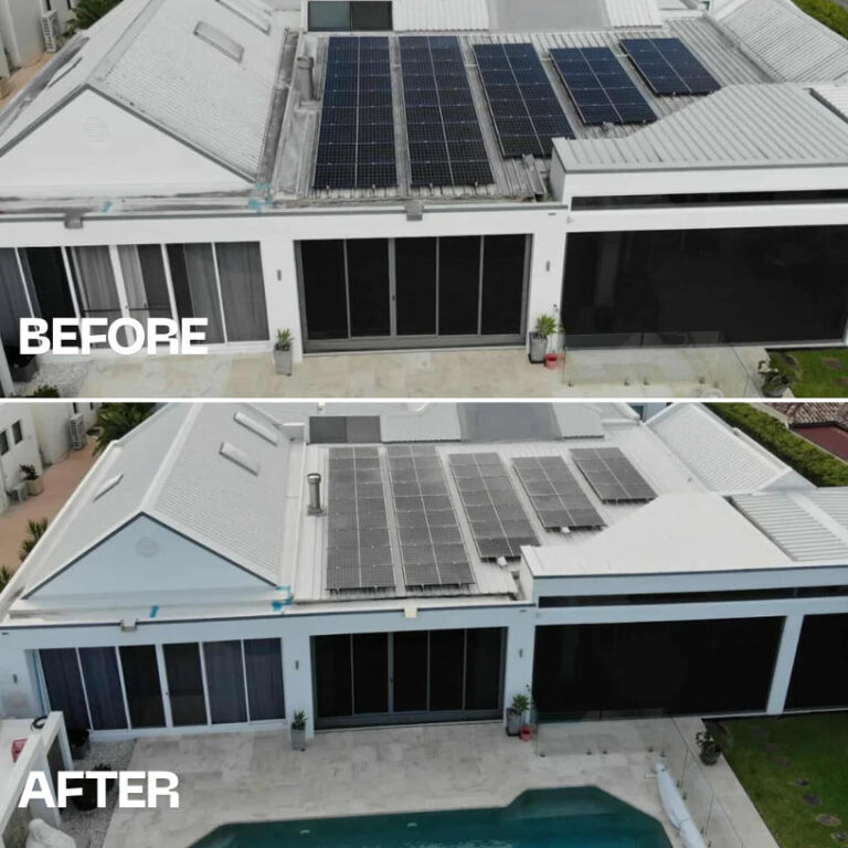 Our ROur Roof Cleaning in Springwood job photos