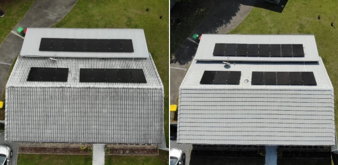 Our Roof Cleaner in Capalaba job photos