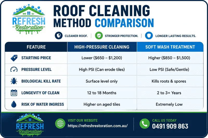Roof Cleaning Cost In Brisbane 2026