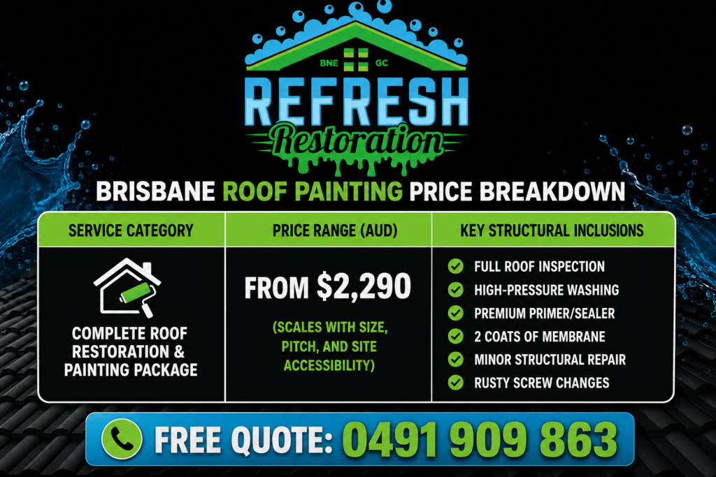 Roof painting Price In Brisbane