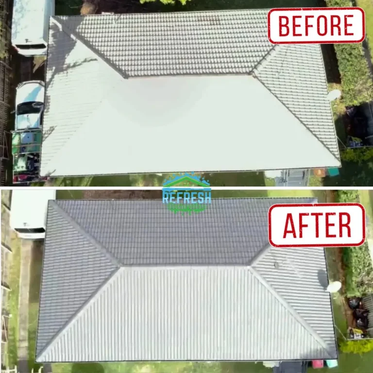 Our ROur Roof Cleaning in Springwood job photos