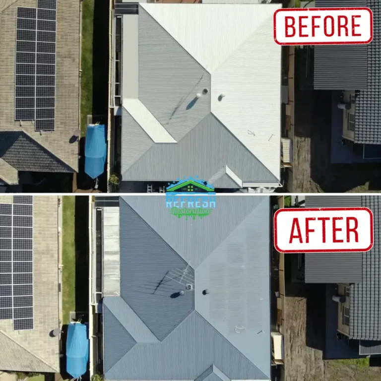 Colorbond roof painting in Brisbane